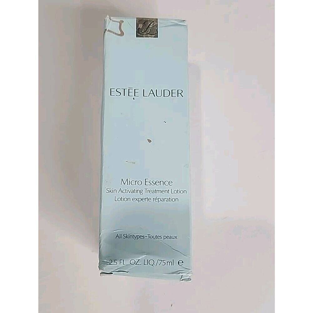 New Box Estee Lauder Micro Essence Skin Activating Treatment Lotion 2.5oz/75ml